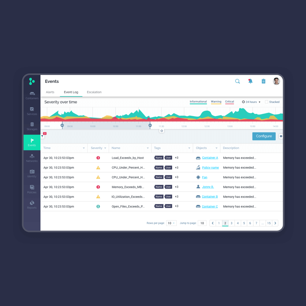 Iguazio platform ux ui event