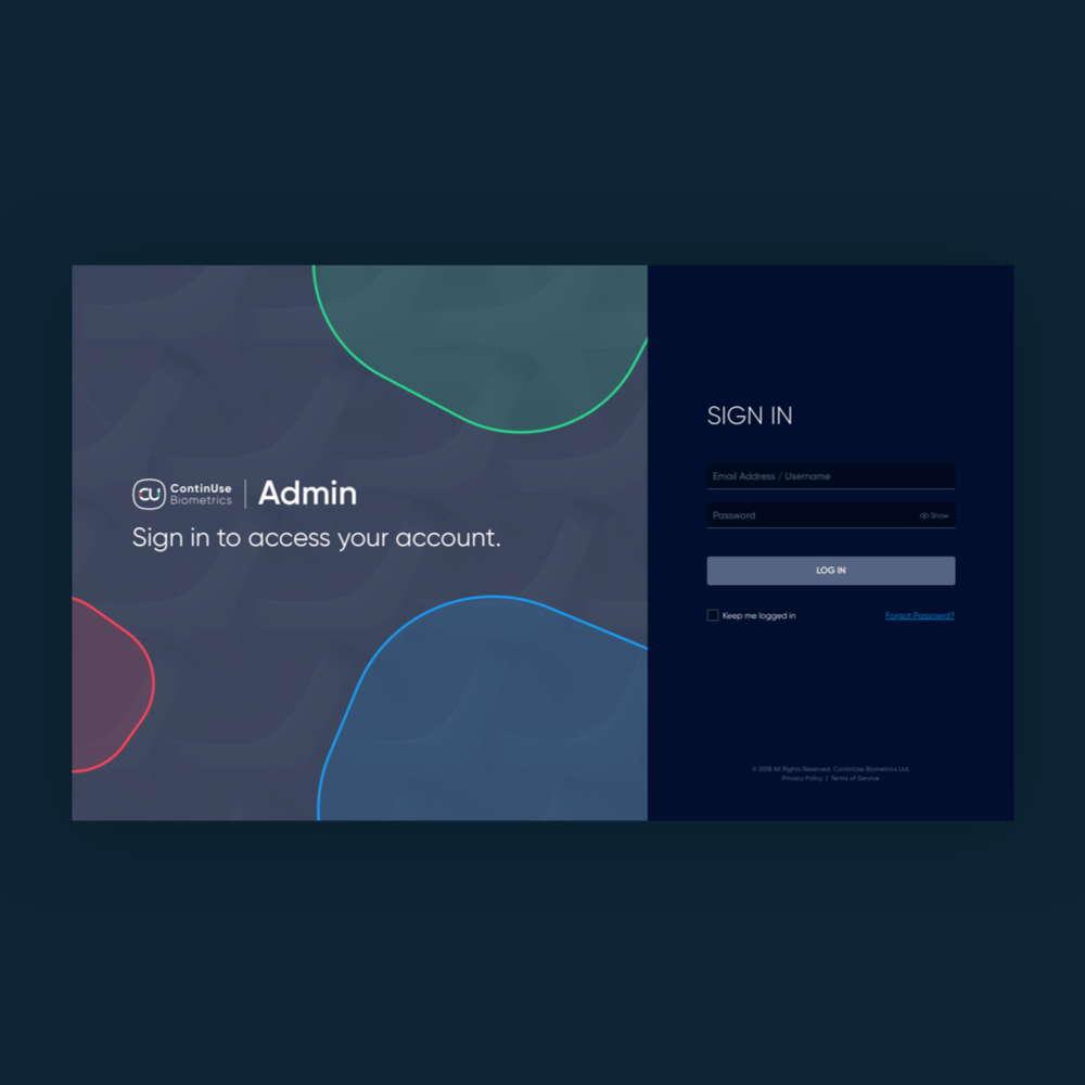 Donisi Health admin console ux ui 