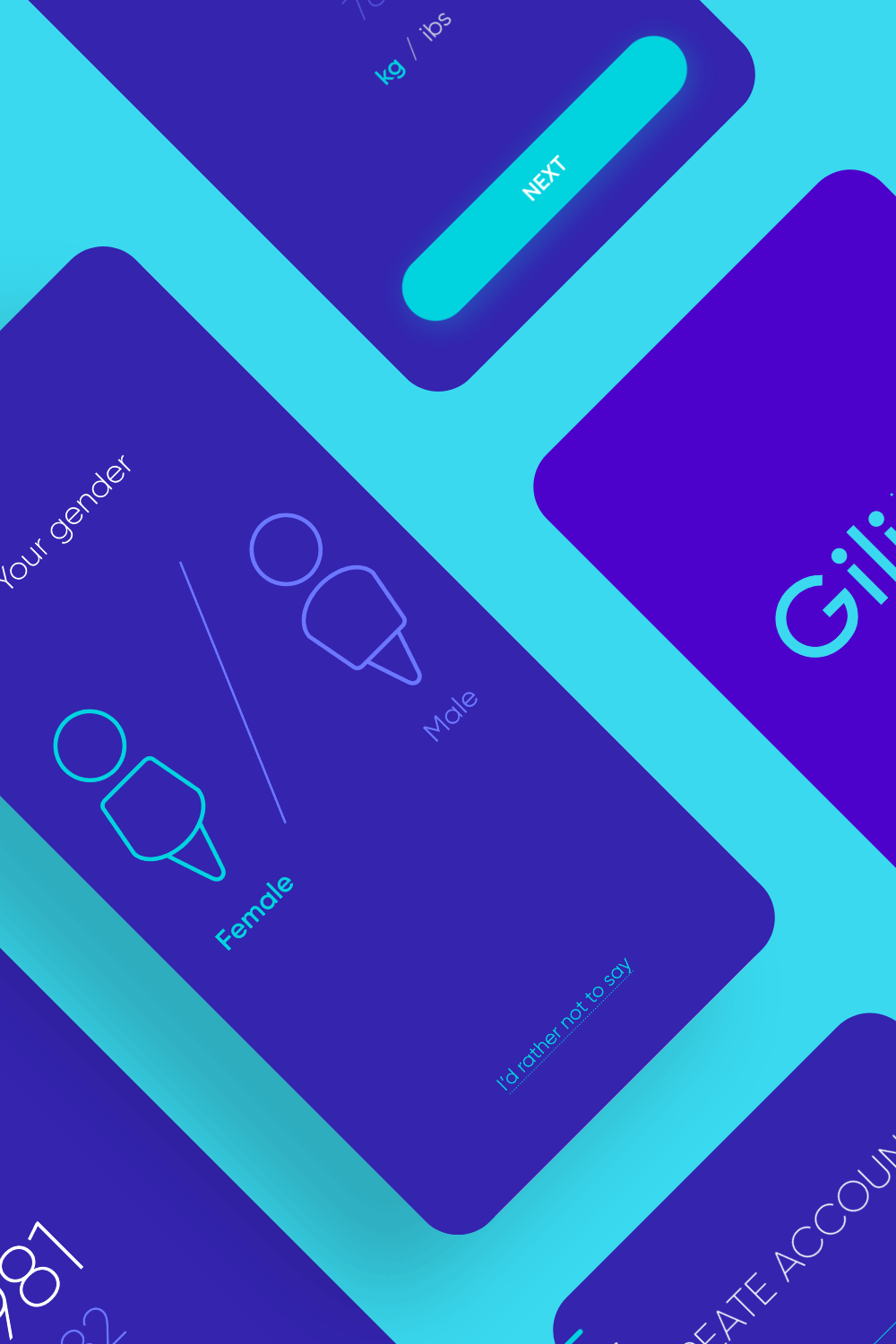 Donisi Health patient mobile app  ux ui 
